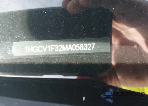 2021 Honda Accord Sport z USA, uszkodzony, nr VIN 1HGCV1F32MA058327